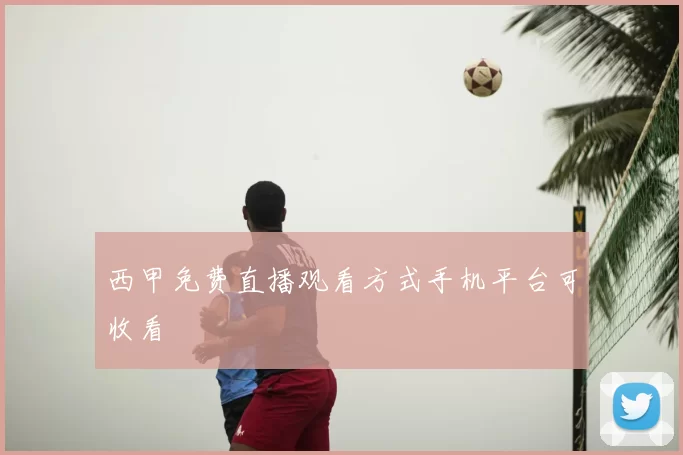 西甲免费直播观看方式手机平台可收看